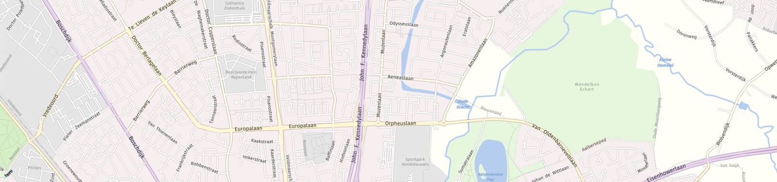 Kaart met locatie Appartement Cassandraplein