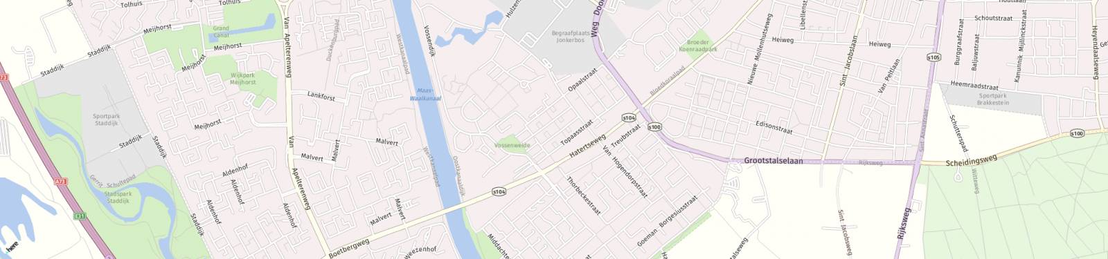 Kaart met locatie Huurwoning Agaatstraat