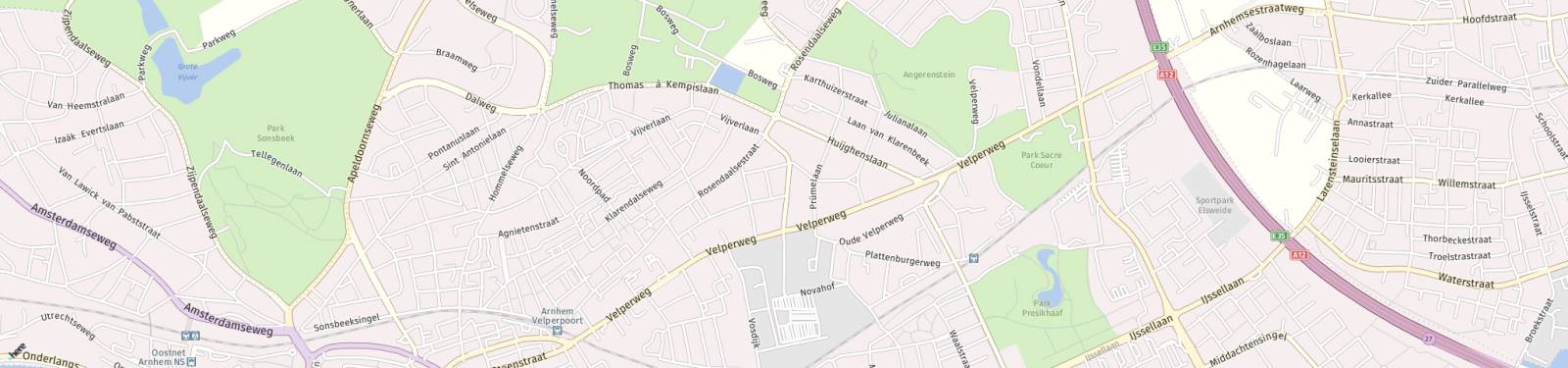Kaart met locatie Bedrijfsruimte Raapopseweg