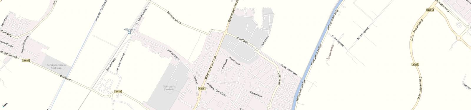 Kaart met locatie Appartement Satellietbaan