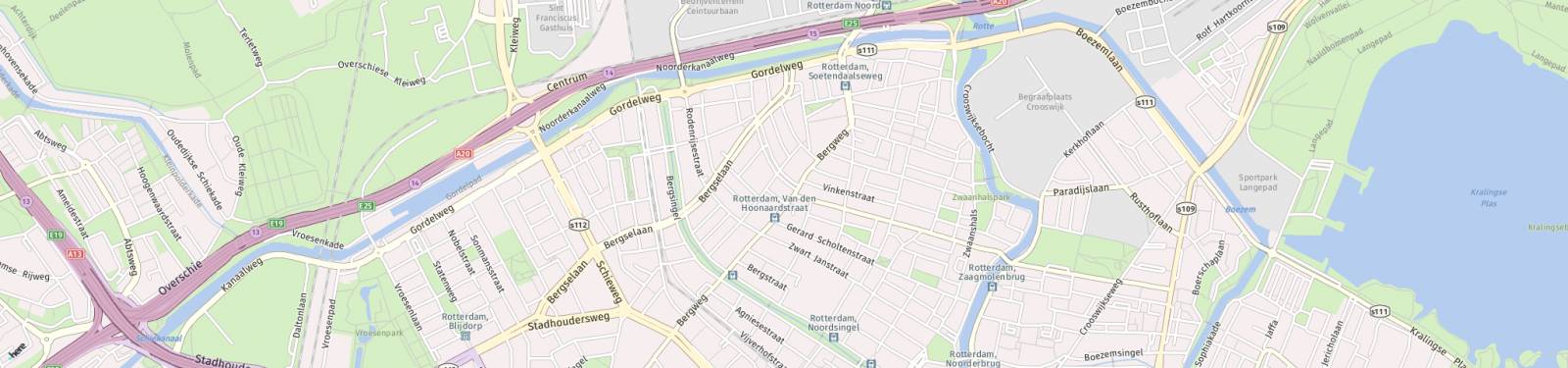 Kaart met locatie Huurwoning Schiebroekselaan