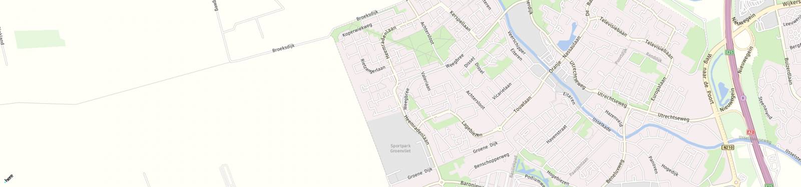 Kaart met locatie Studio Kruidenierweg