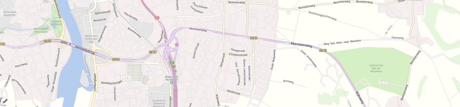 Kaart met locatie Appartement Einsteinstraat