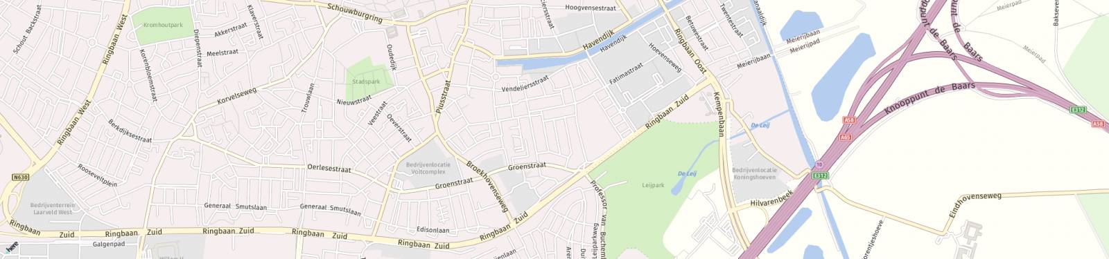 Kaart met locatie Appartement Blazoenstraat