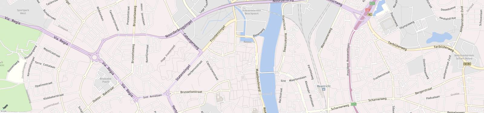 Kaart met locatie Appartement Zwanenstraat