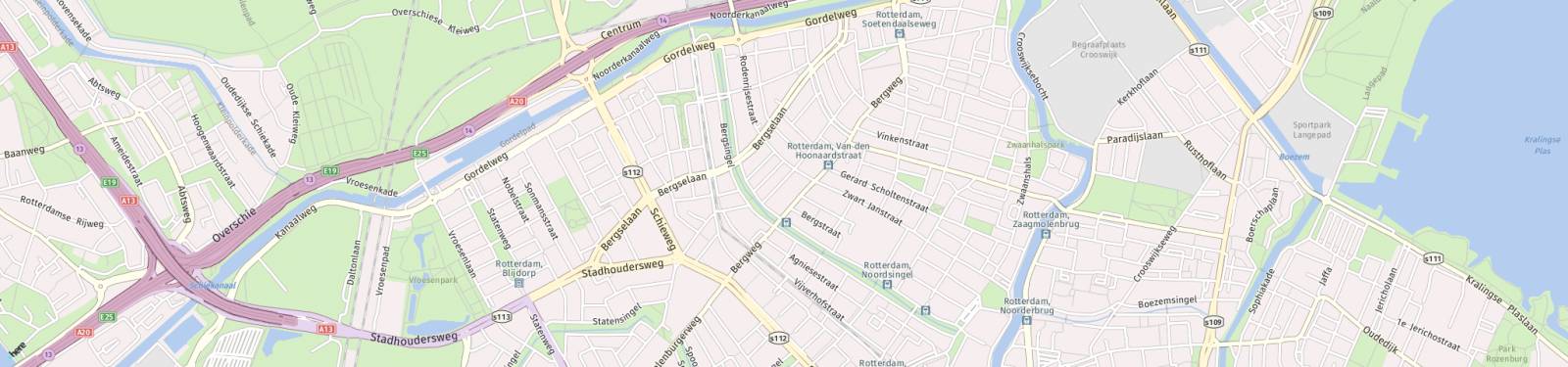Kaart met locatie Appartement Willebrordusstraat