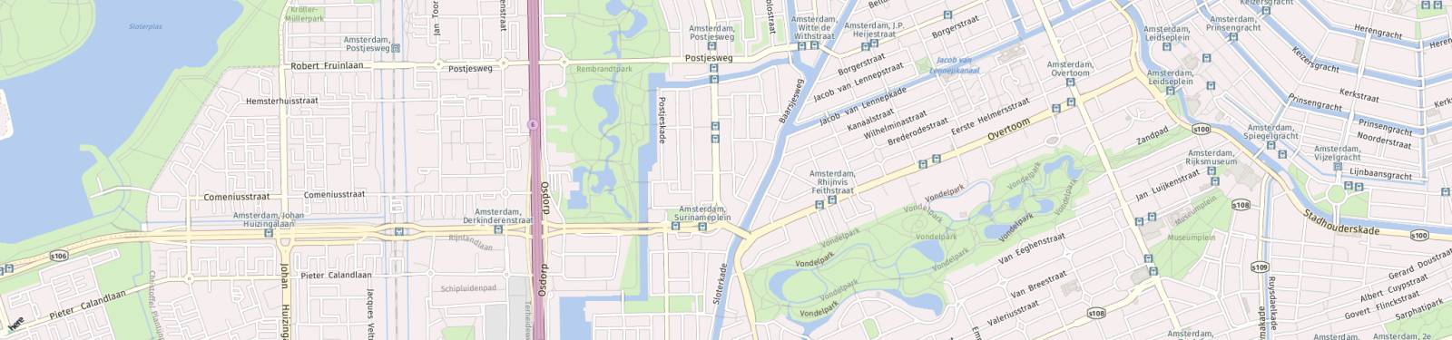 Kaart met locatie Appartement Arubastraat