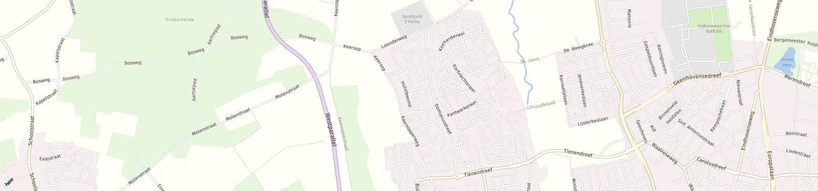Kaart met locatie Huurwoning Hulstbeemd
