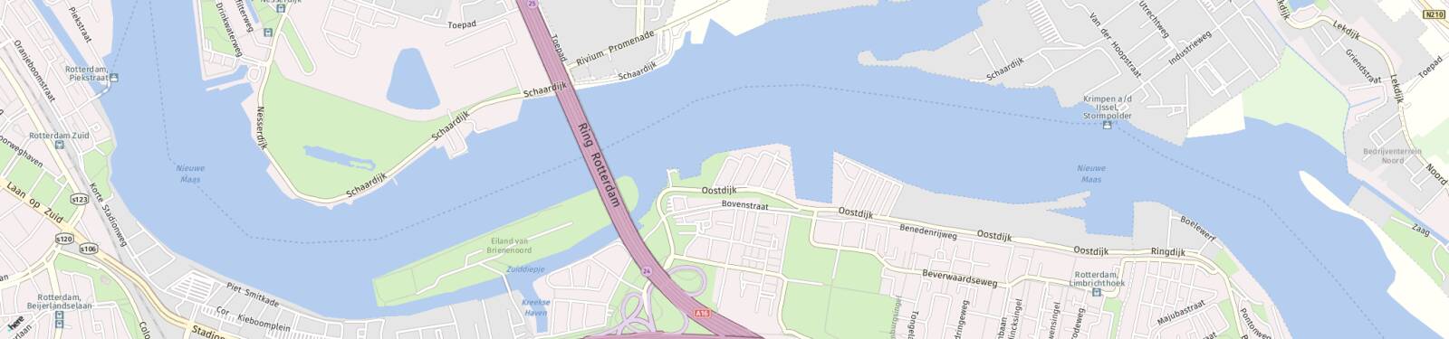 Kaart met locatie Appartement Flying Dutchmanstraat