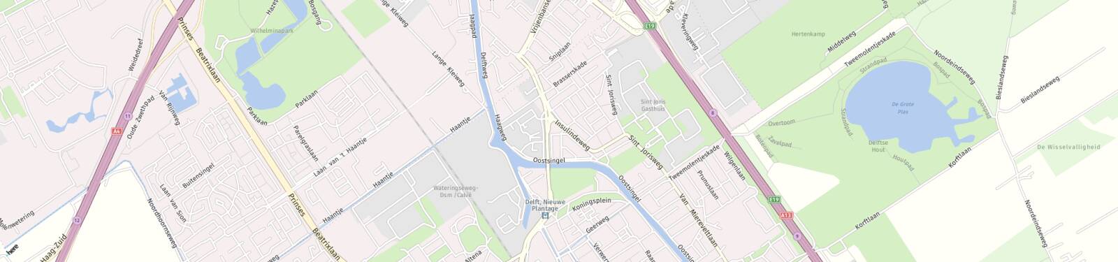 Kaart met locatie Appartement Balistraat