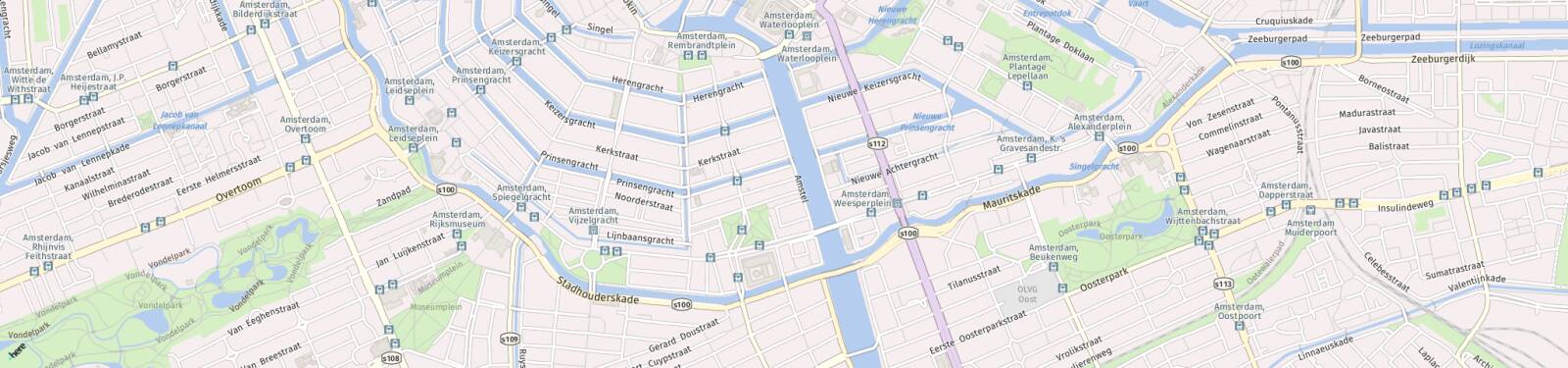 Kaart met locatie Garage Utrechtsedwarsstraat