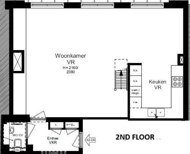 Foto #12 Appartement Singel Amsterdam