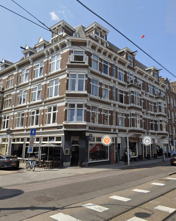 Woning aan de Linnaeusstraat te Amsterdam