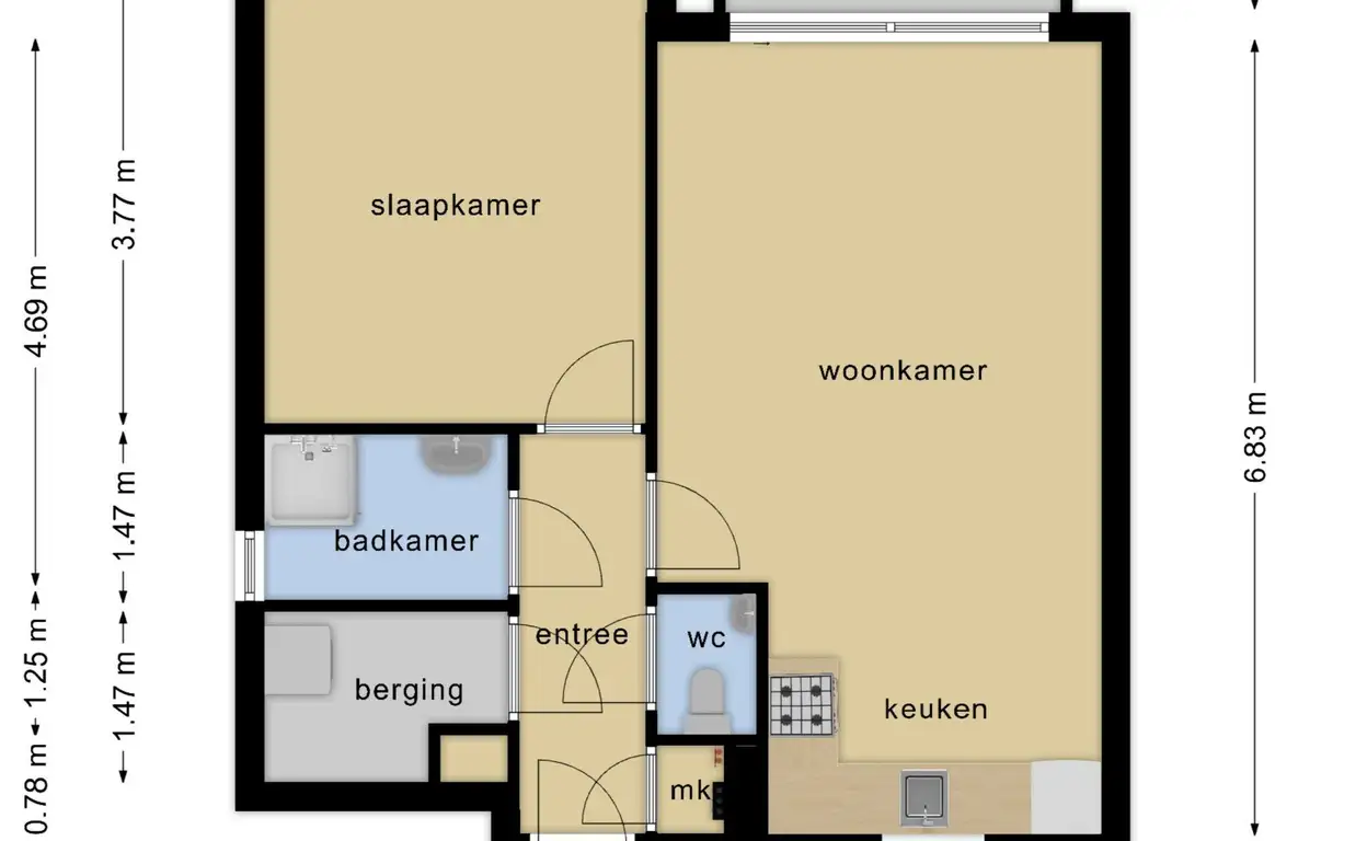 Foto #32 Appartement Brechterhoeflaan Bergen op Zoom