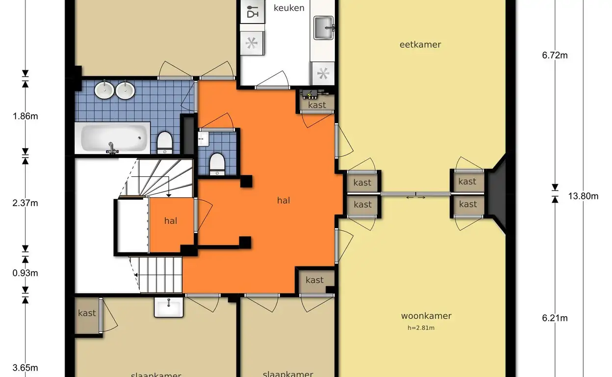 Foto #22 Appartement Beethovenstraat Amsterdam