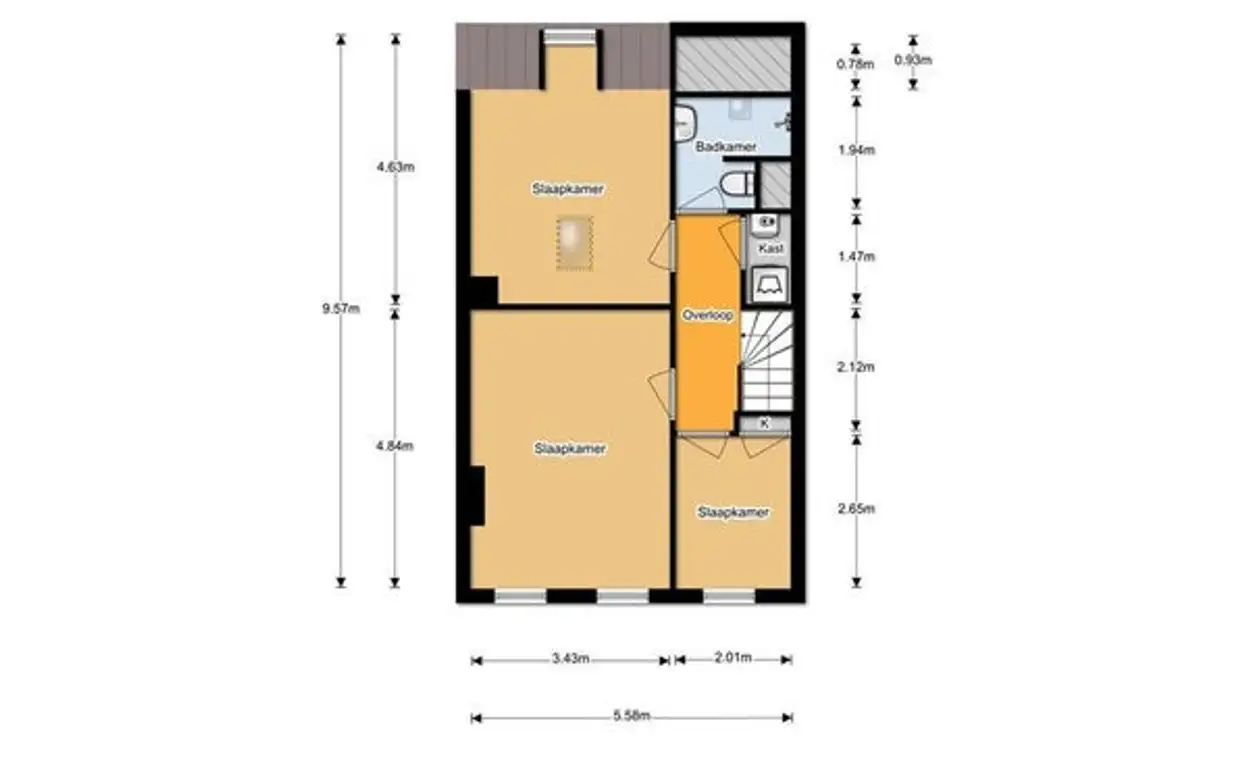 Foto #13 Appartement Newtonplein Den Haag