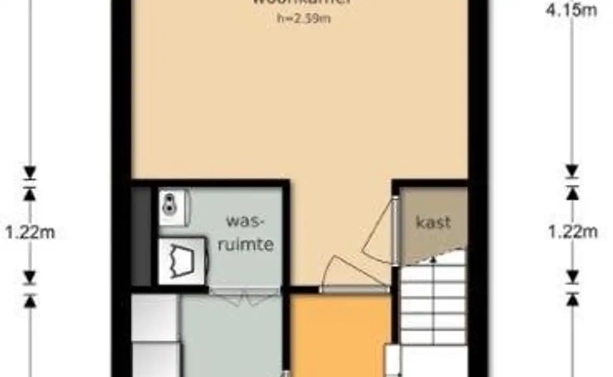 Foto #11 Appartement Roelof van Schevenstraat Enschede