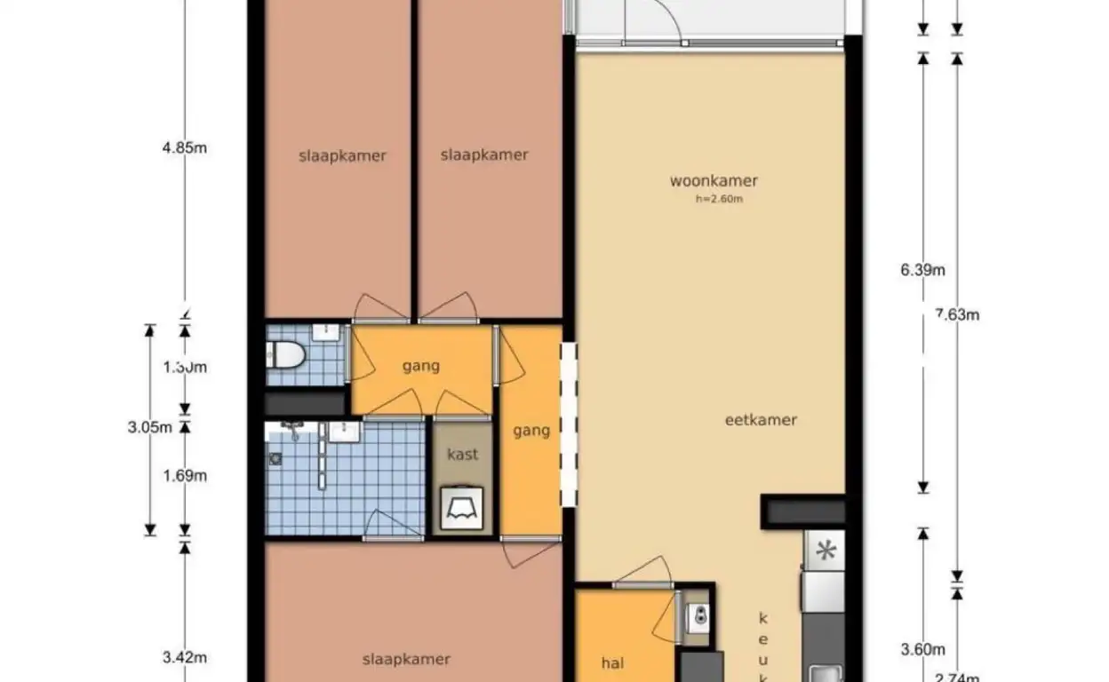 Foto #1 Appartement Bosdreef Leiderdorp