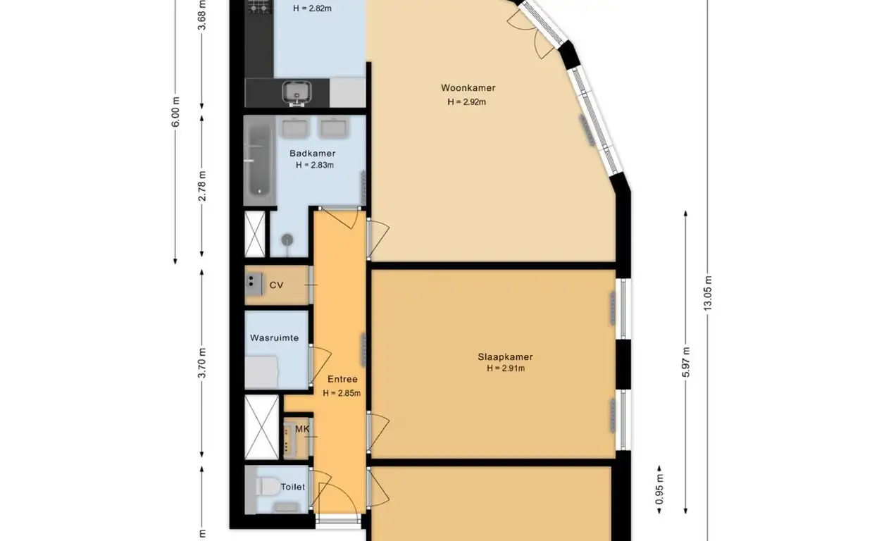 Foto #4 Appartement Valeriusplein Amsterdam