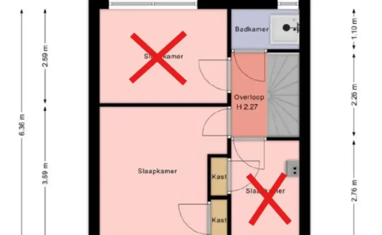 Foto #2 Kamer E. van Drielststraat Emmen