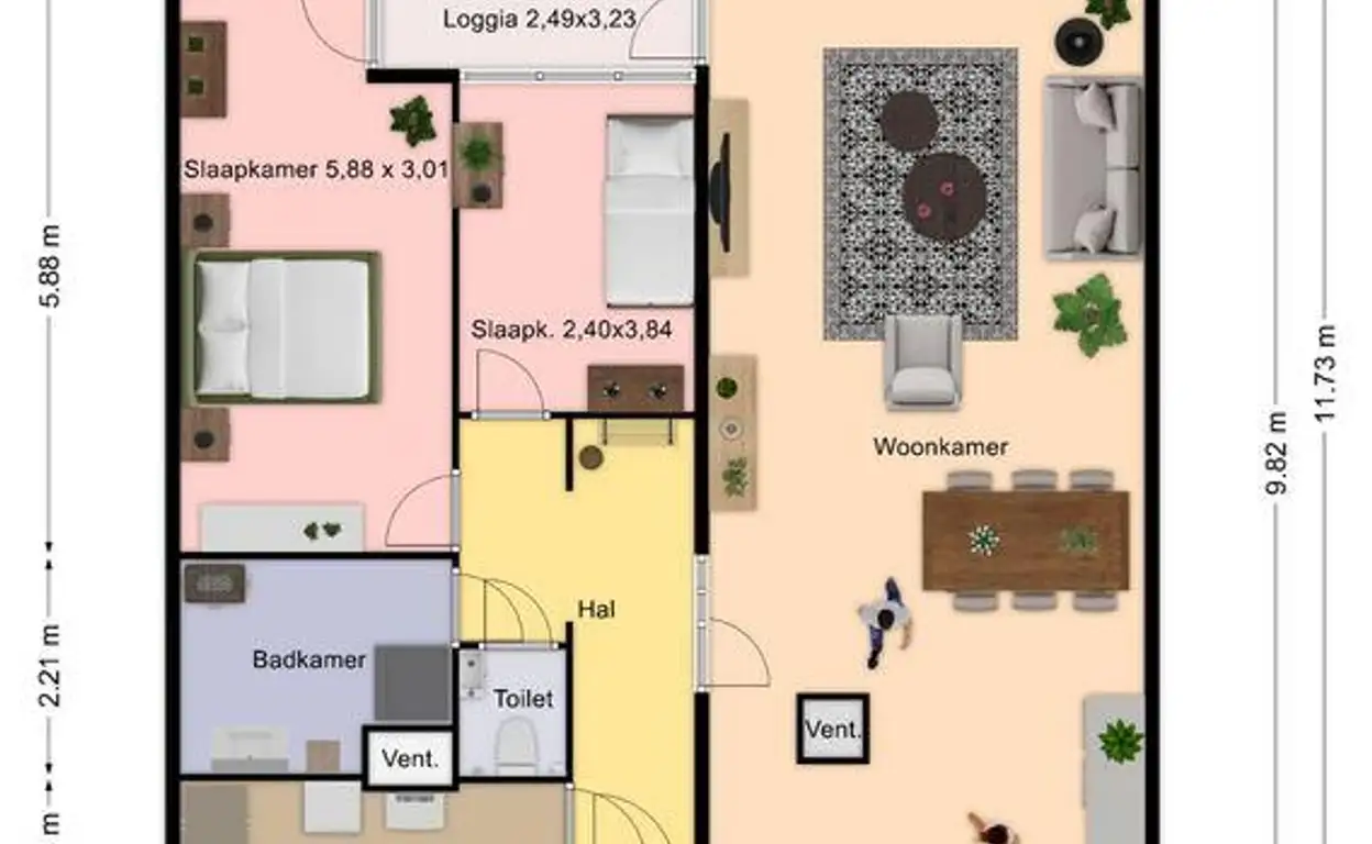 Foto #27 Appartement Prins Clausplein Leeuwarden