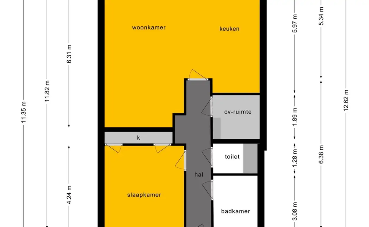 Foto #28 Appartement Kruiskade Rotterdam