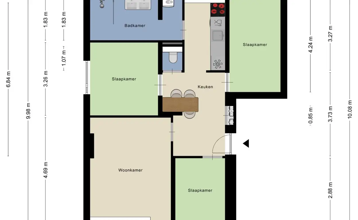 Foto #15 Appartement Admiraal de Ruyterweg Rotterdam