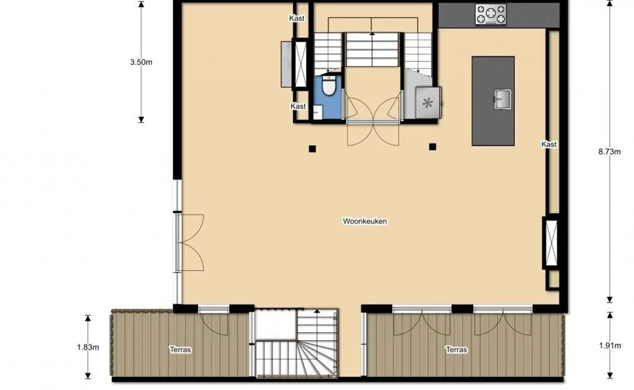 Foto #25 Huurwoning Van Diemenstraat Den Haag