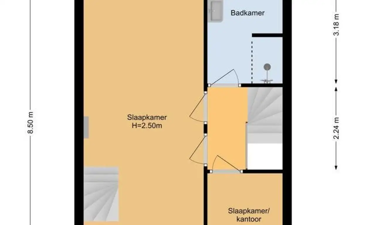 Foto #28 Appartement Burgemeester van Tuyllkade Utrecht