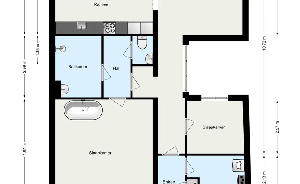 Foto #25 Appartement 's-Gravendijkwal Rotterdam