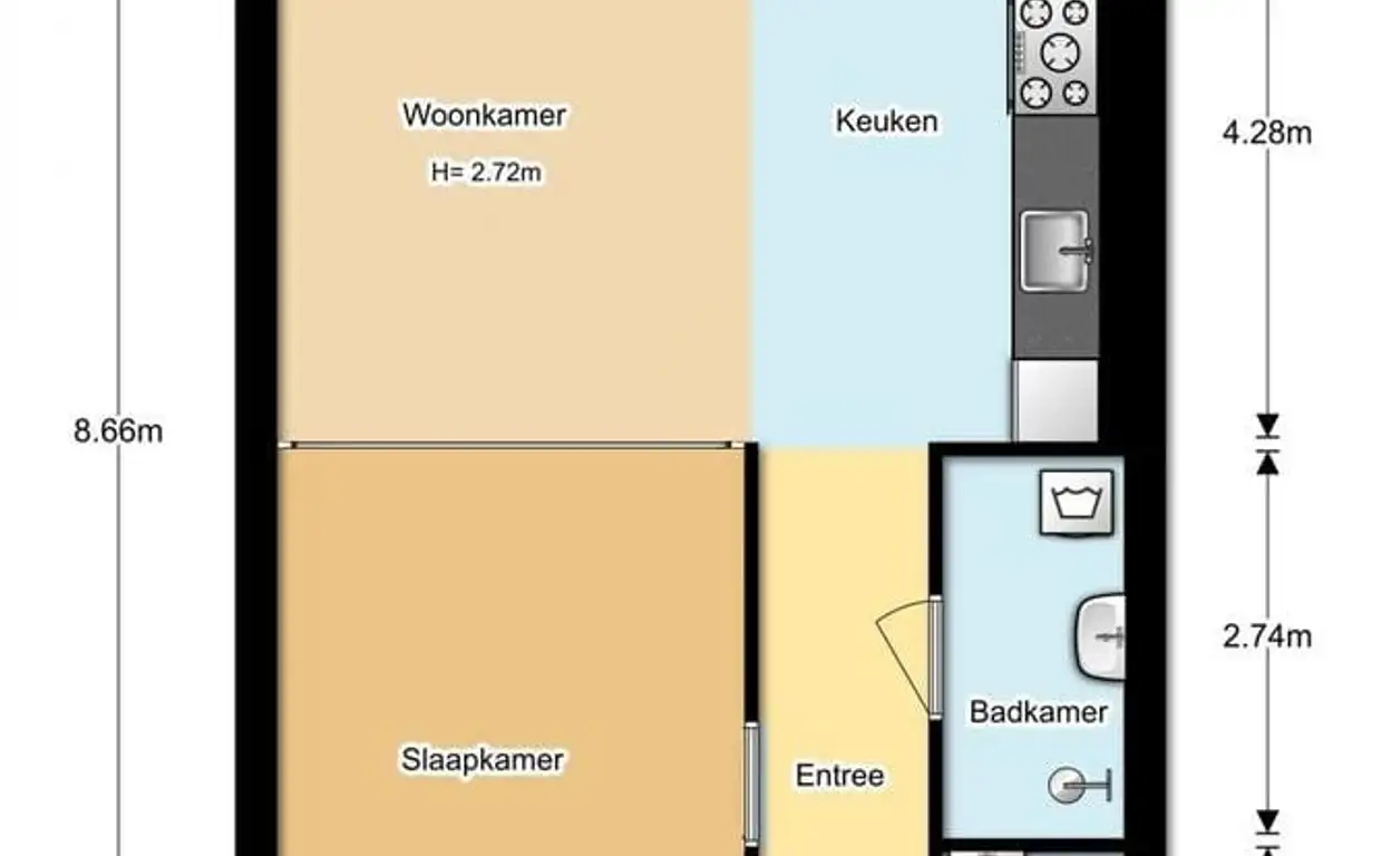 Foto #20 Appartement van Vollenhovenstraat Rotterdam
