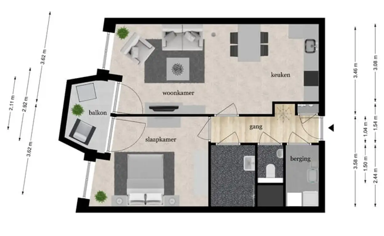 Foto #7 Appartement De Kwinkelier Bilthoven