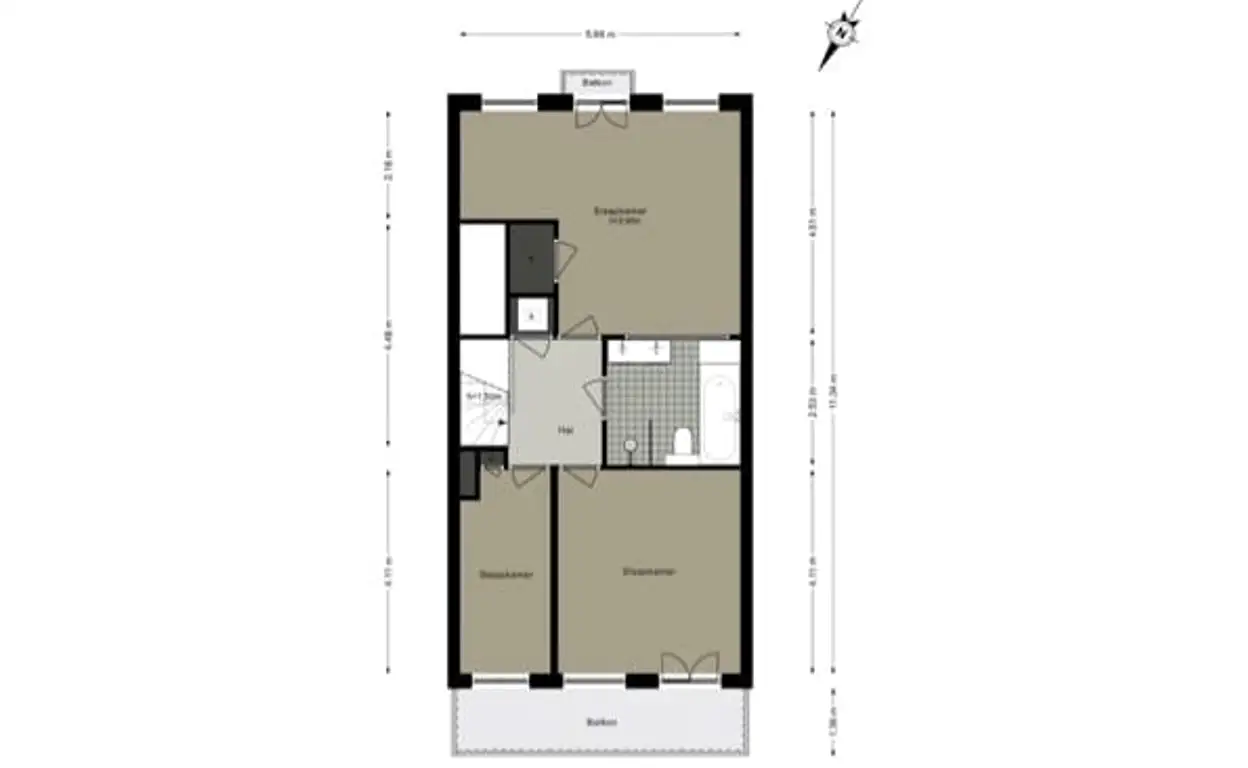 Foto #73 Appartement Gijsbrecht van Aemstelstraat Amsterdam