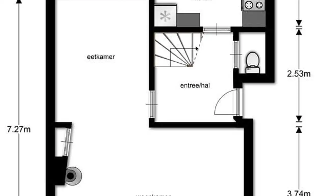Foto #20 Appartement Mr. Troelstralaan Amstelveen