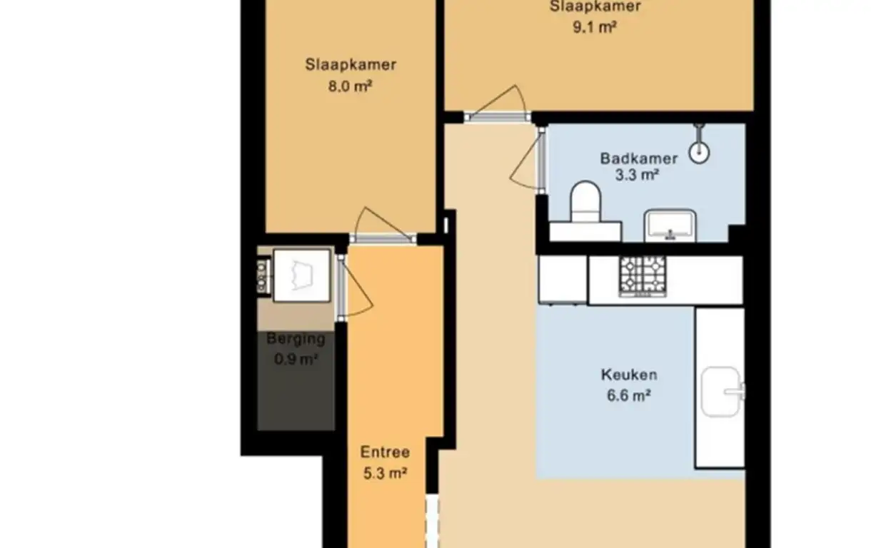 Foto #12 Appartement Marco Polostraat Amsterdam