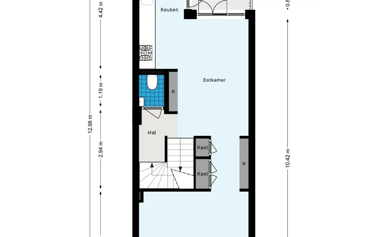 Foto #42 Appartement Noordermarkt Amsterdam