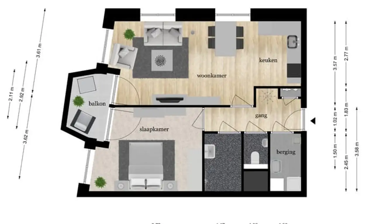 Foto #4 Appartement De Kwinkelier Bilthoven