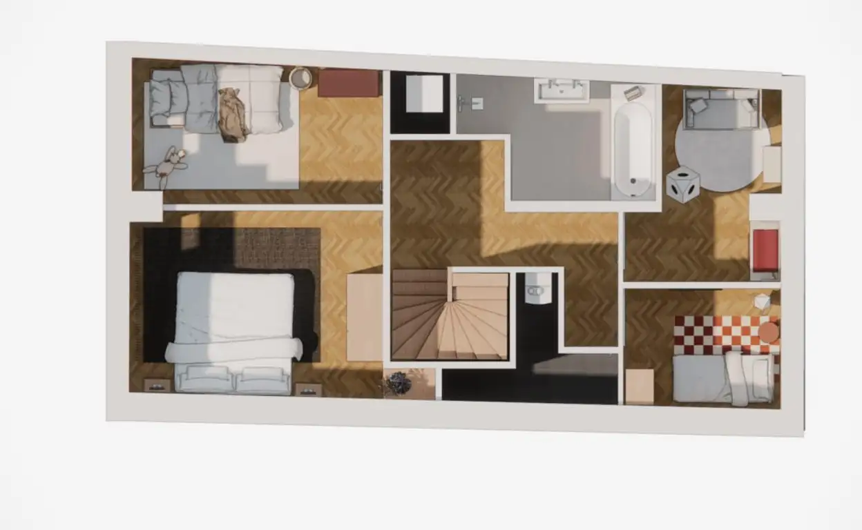 Foto #6 Appartement Foeliedwarsstraat Amsterdam