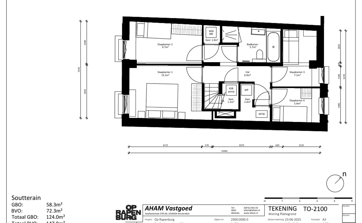 Foto #10 Appartement Foeliedwarsstraat Amsterdam