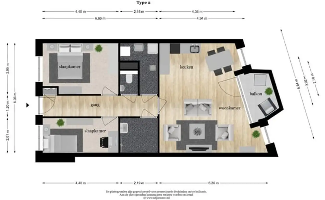 Foto #8 Appartement De Kwinkelier Bilthoven