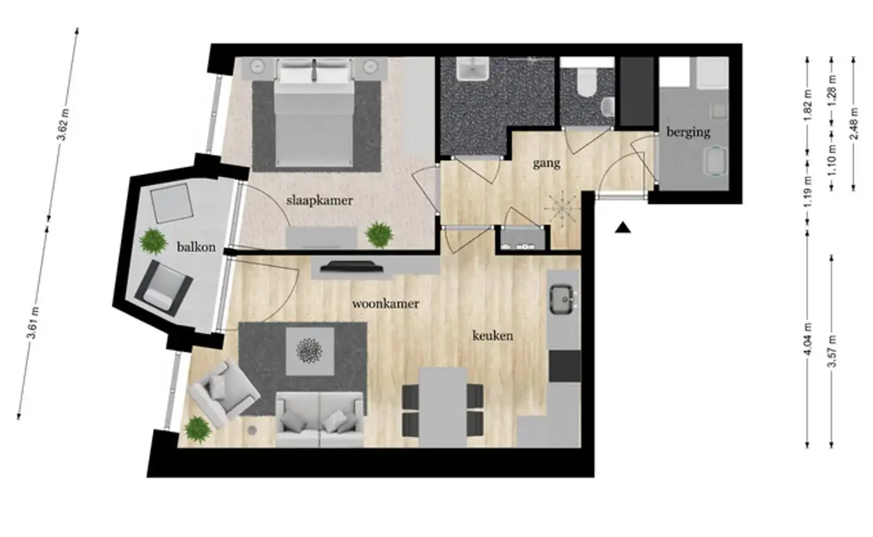 Foto #1 Appartement De Kwinkelier Bilthoven