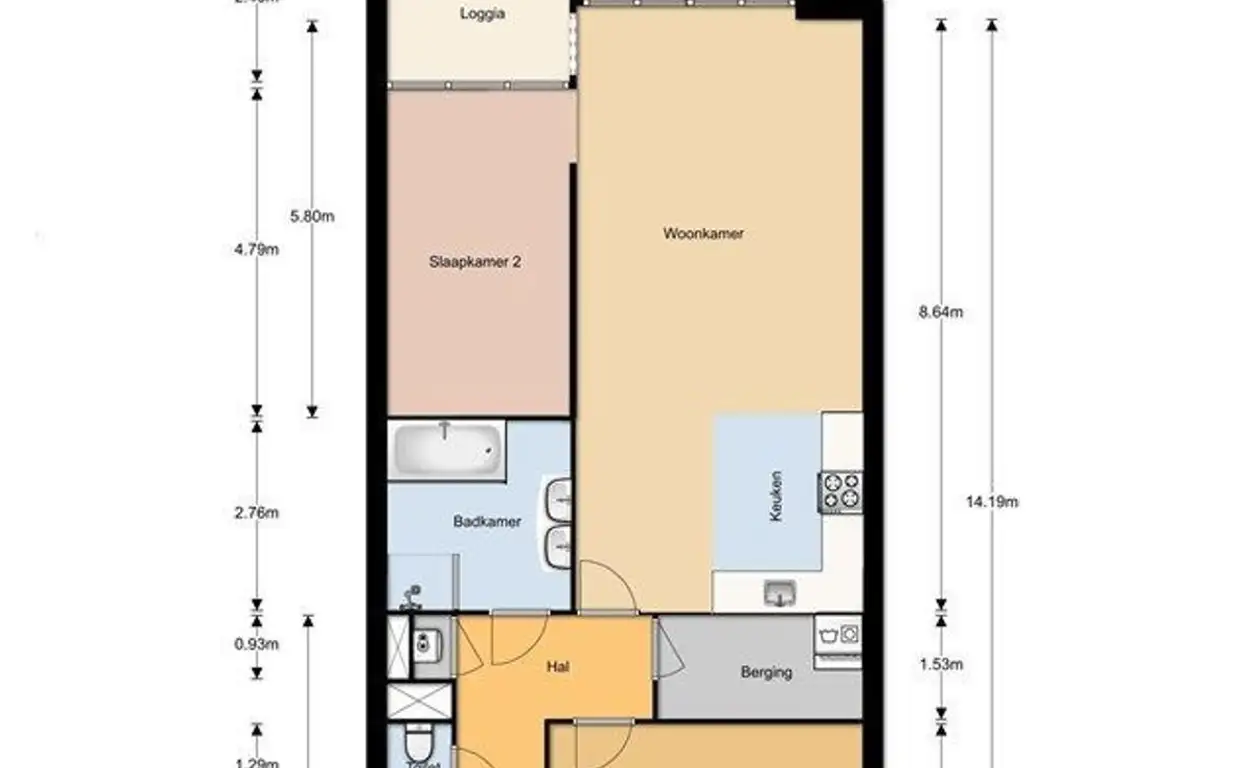 Foto #18 Appartement Omval Amsterdam