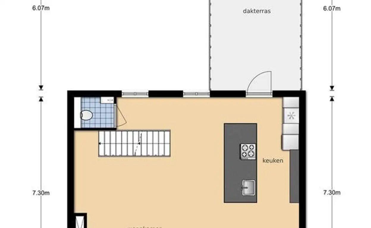 Foto #26 Appartement Singel Amsterdam