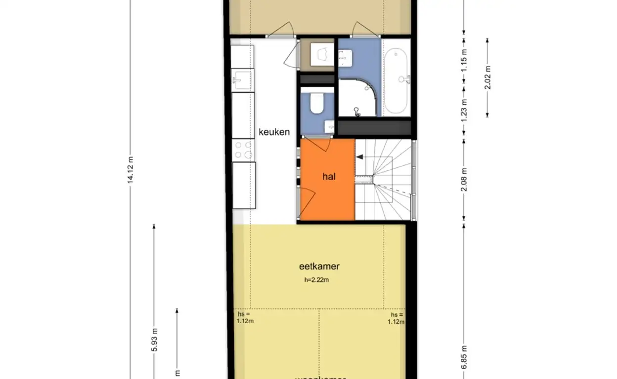 Foto #27 Appartement Beursstraat Amsterdam