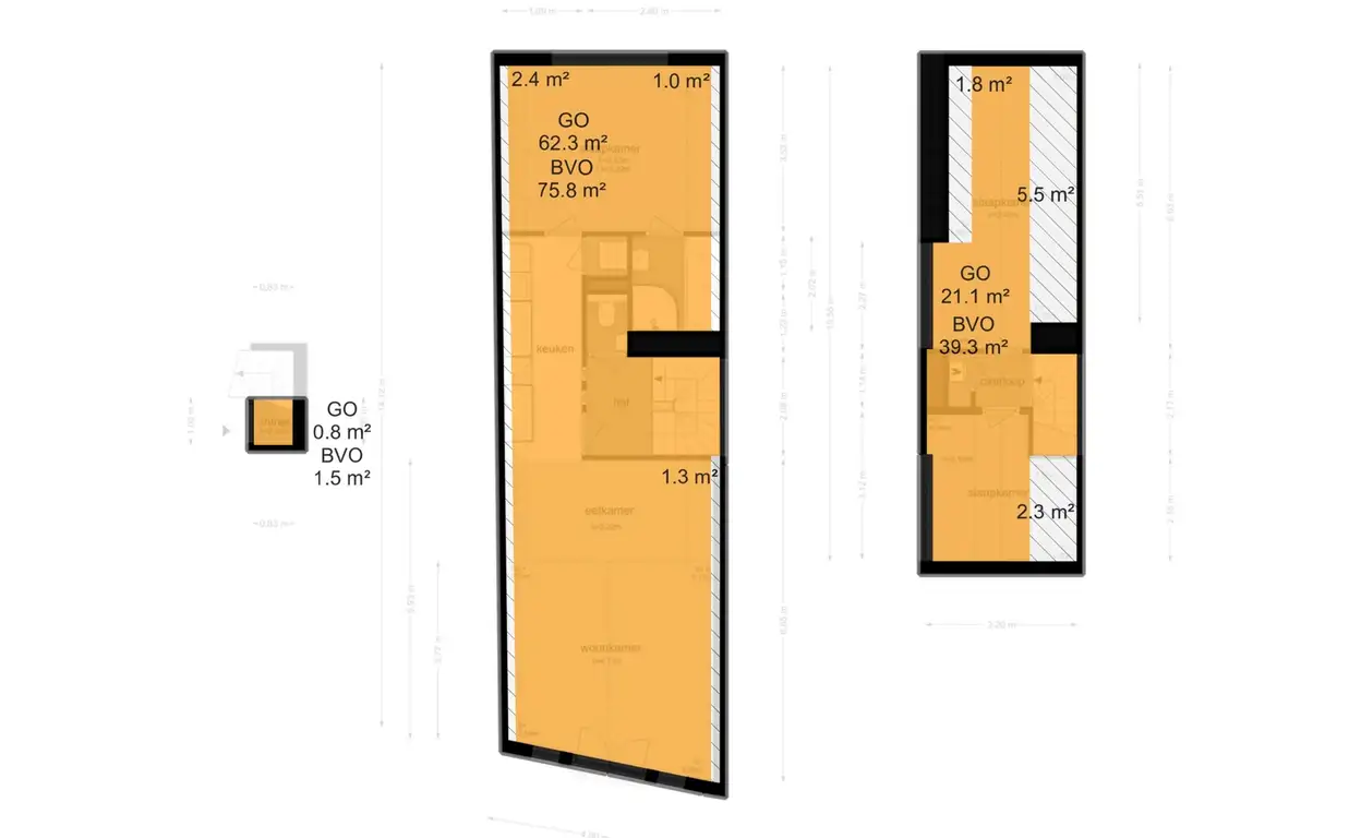Foto #33 Appartement Beursstraat Amsterdam