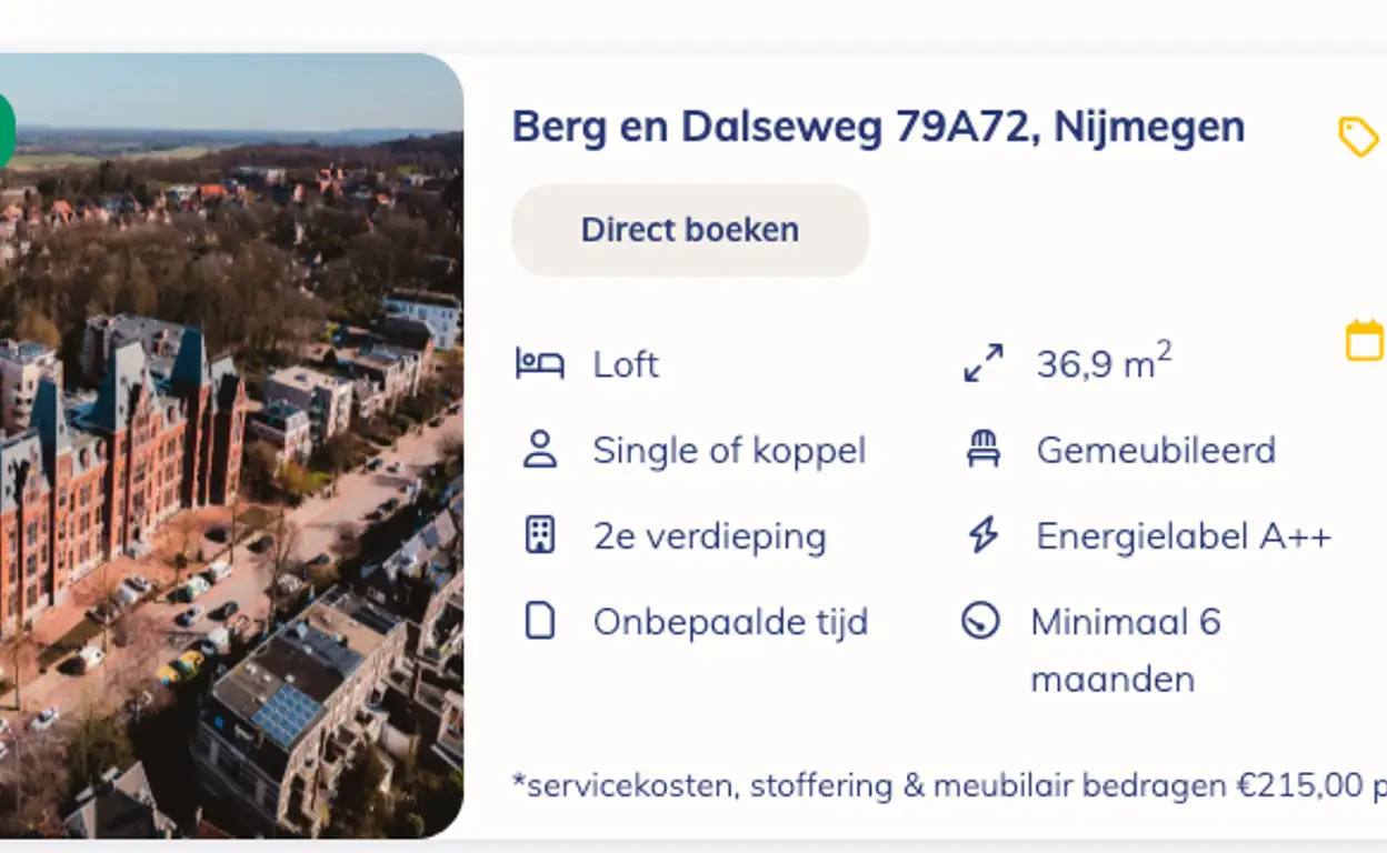 Foto #16 Appartement Berg en Dalseweg Nijmegen