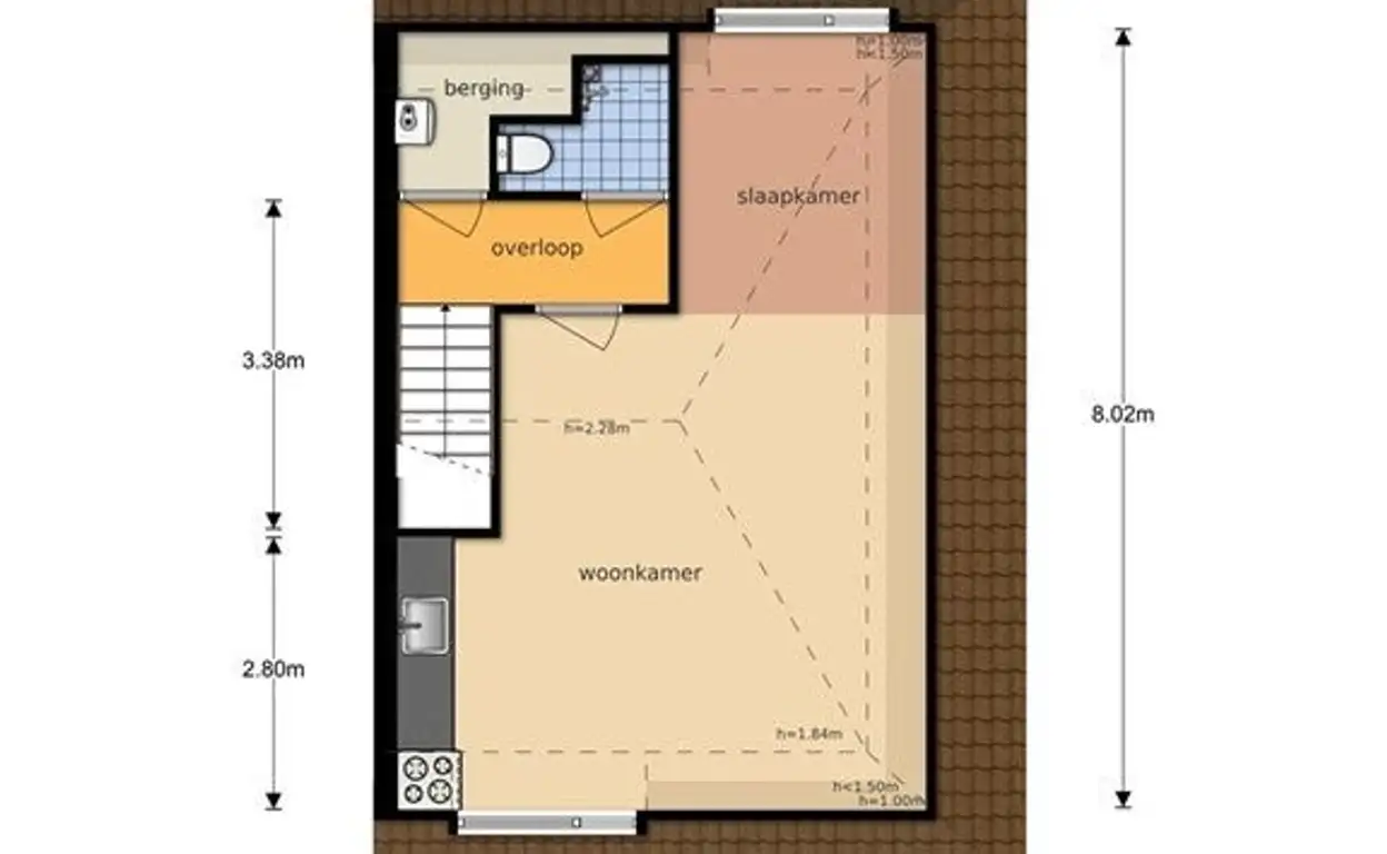 Foto #8 Appartement Apeldoornseweg Arnhem