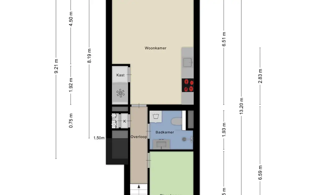 Foto #14 Appartement Tamboerstraat Rotterdam