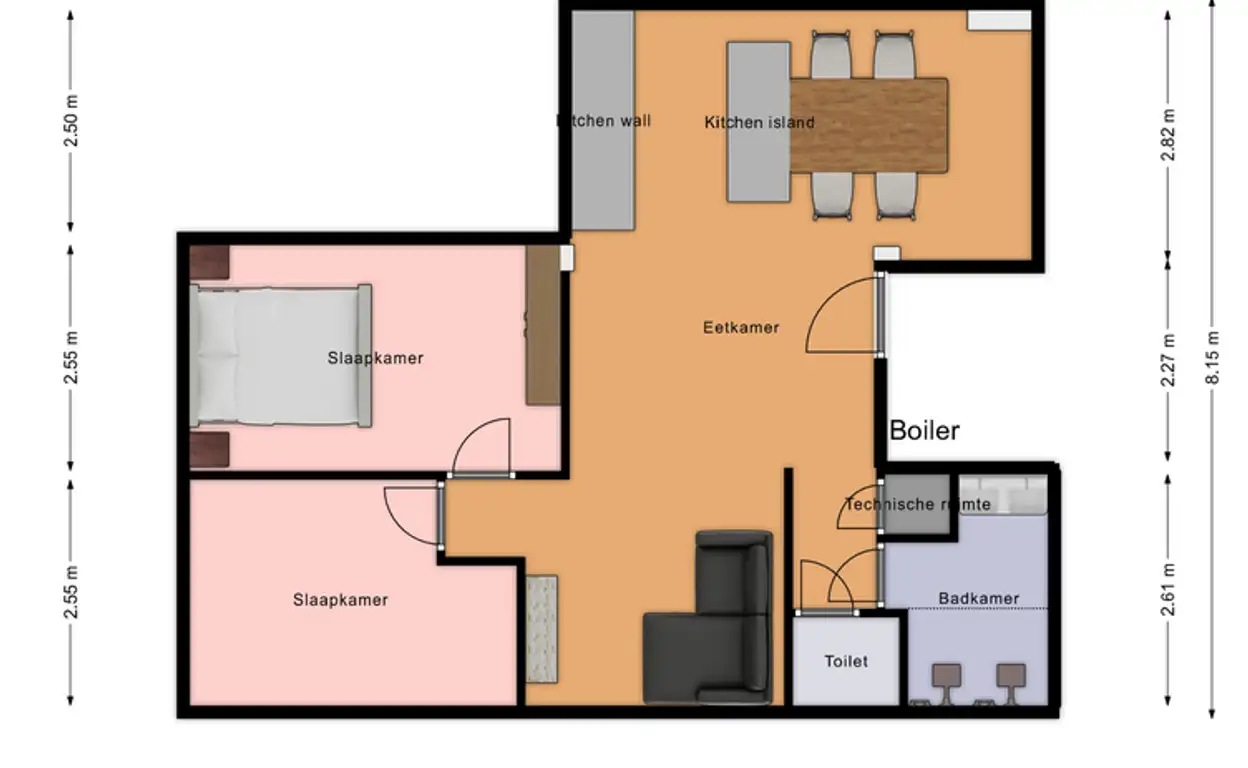 Foto #11 Appartement Maaseikstraat Amsterdam