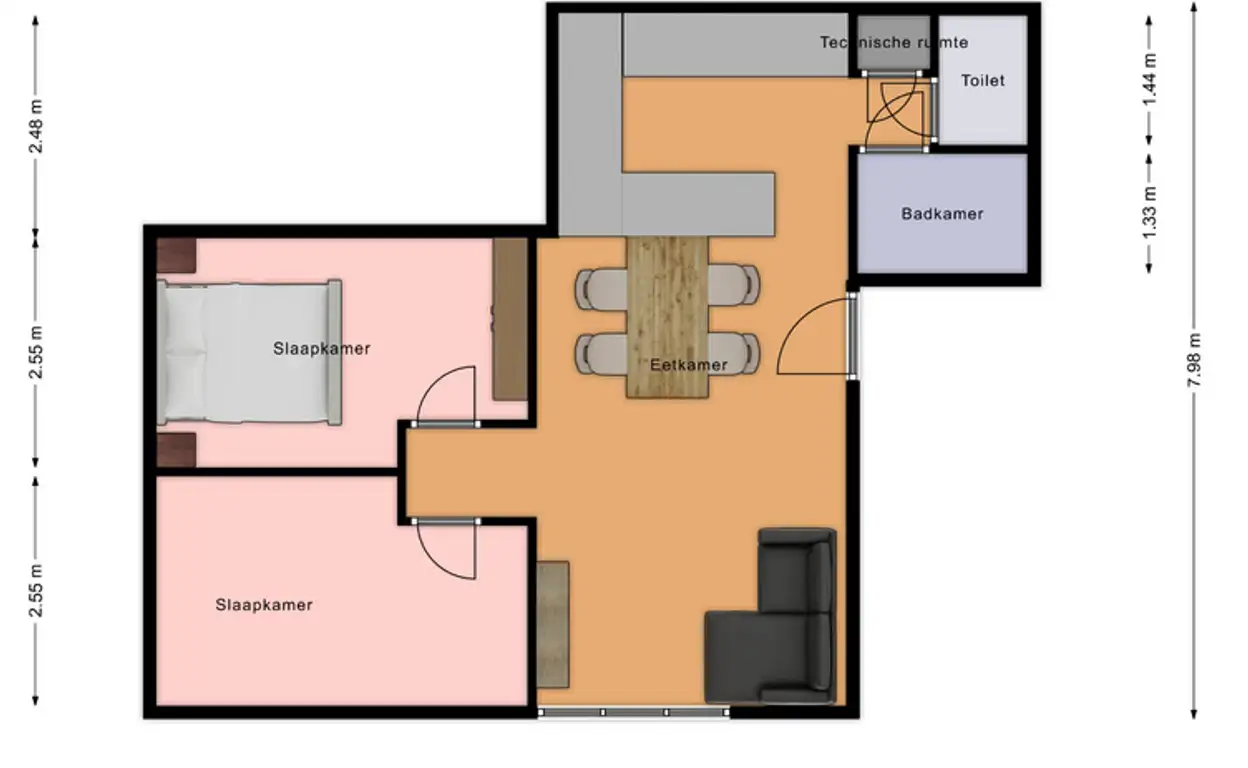 Foto #9 Appartement Maaseikstraat Amsterdam